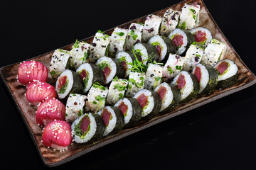 Sushi set with tuna and nigiri