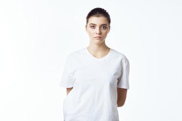 portrait of young man isolated on white background
