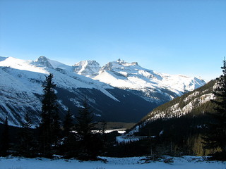 Rocky Mountains and Lake
