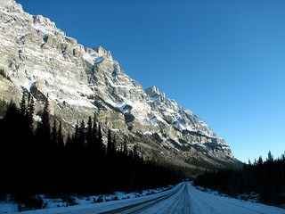 Rocky Mountains with Icefields Highway