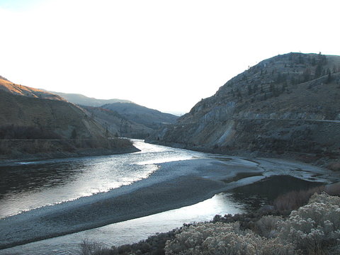 Fraser River In British Colombia