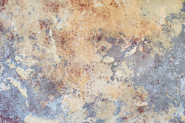 Old textured wall - close up photo