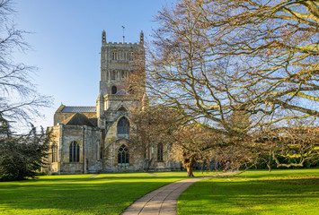 Obraz premium Tewkesbury Abbey Gloucestershire England