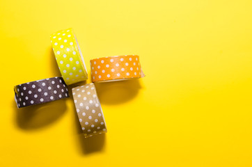 dotted washi tapes