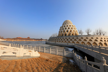 Bodhi Island Buddha Pavilion, Tangshan City, Hebei Province, China