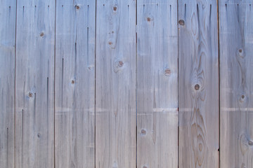 Obraz premium Vintage gray wooden background. Wooden texture planks. Layout for design, copy space. Eco-friendly fence, rustic style.