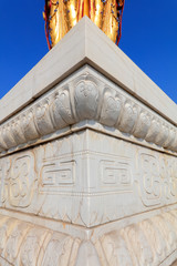 Ancient Chinese stone carving works