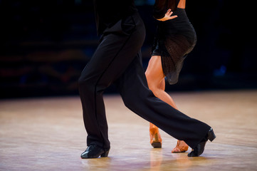 woman and man dancer latino international dancing