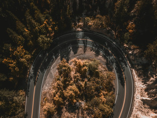 Aerial View of the Highway