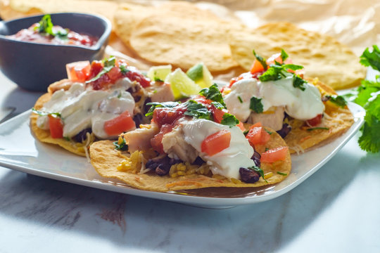 Mexican Tostada Tacos
