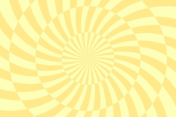 Vector illustration of vortex background in chess pattern.