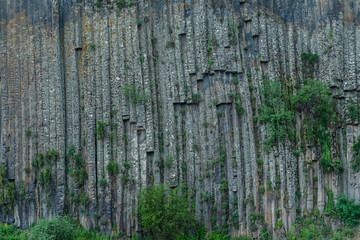 Garni Gorge, Volcanic Basalt Columns, Garni, Armenia.