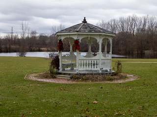 gazebo in park