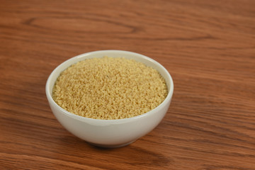 bowl of couscous