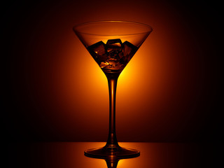 glass with cocktail