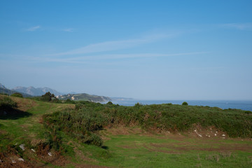 Obraz premium Buelna, Coast of northern Spain, Asturia, Camino del Norte