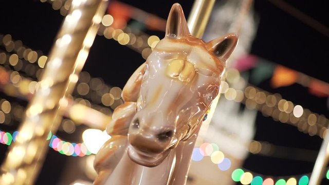 Horses of a Vintage Carousel