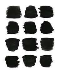 Dark grey, black watercolor backgrounds, hand painted