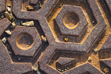 Manhole Cover Face 01