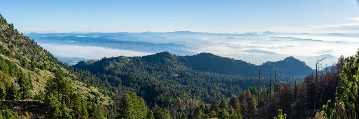 volcán nevado de Colima