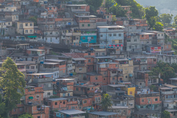 Favela in Rio de Janeiro, Brazil, South America