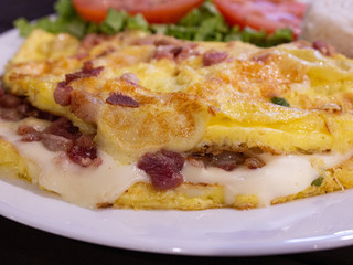 Omelete recheado 