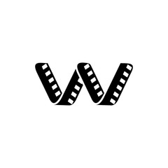 LETTER W ROLL LOGO
