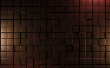 Black cube abstract texture background3d illustration render