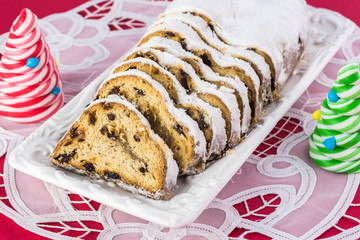 Marzipan Christmas cake.