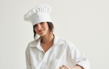 woman in chef hat