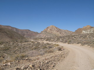 Titus Canyon Road Backroad california usa death valley