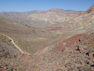 Titus Canyon Road Backroad california usa death valley