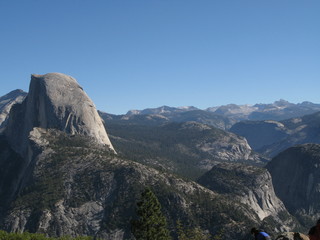 Fototapeta na wymiar Yosemite National Park california USA half dome
