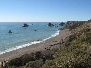 USA west coast Highway no 1 california road 