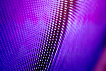 CloseUp LED blurred screen. LED soft focus background. abstract background ideal for design.