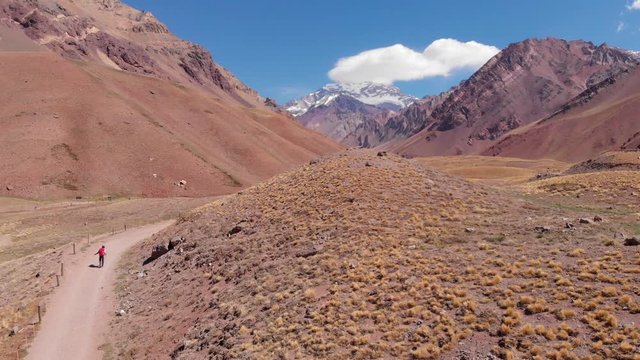 Entrance to Aconcagua national park