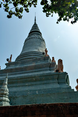 Wat Phnom in Phnom Penh, Cambodia