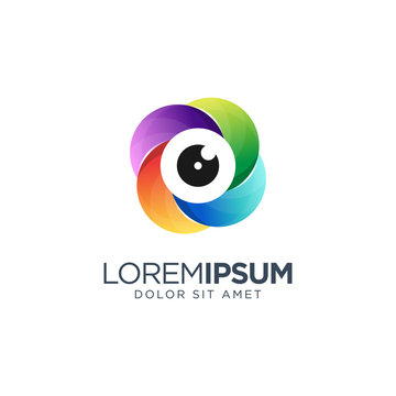 Colorful Photography Logo