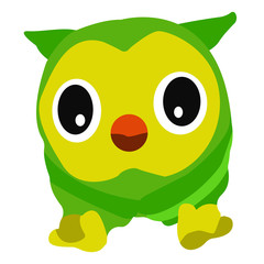 Bird icon. Design template vector