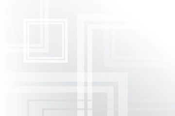 Abstract geometric white and gray color background. Vector, illustration.	