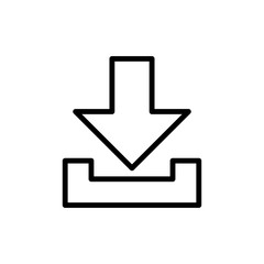 Download icon. Design template vector