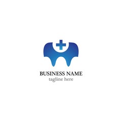 Dental logo template vector icon design