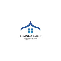 Real estate logo icon design