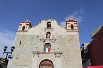 Fototapeta na wymiar Church in Oaxaca