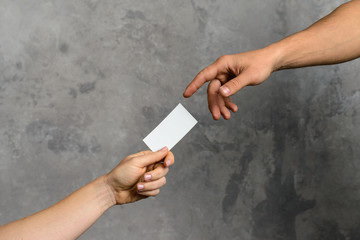 The Creation of business card