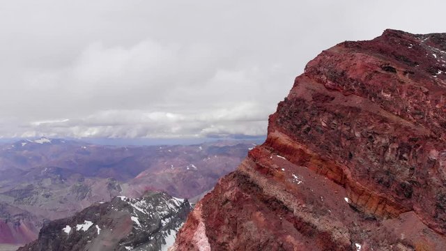 Aconcagua Summit tallest mountain in the Americas