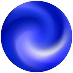 Abstract colorful round background.