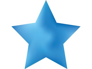 Obraz premium Gradient background in the form of pentagram.