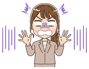 ナース 看護師 白衣 イラスト マンガ アニメ 先輩 Wall Mural よぴんこ Yopinco