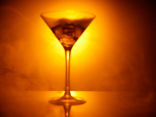 glass of martini